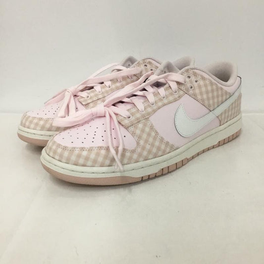 ナイキ NIKE スニーカー スニーカー FB9881-600 W DUNK LOW EWT 28.5cm 28.5cm チェック 桃 / ピンク /  メンズ USED 古着 中古 10124867