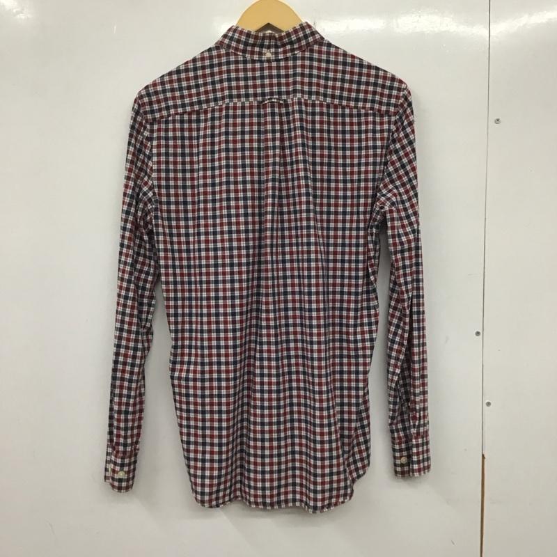 ラコステ LACOSTE シャツ、ブラウス 長袖 長袖シャツ チェックシャツ カラーシャツ ボタンダウンシャツ チェック マルチカラー / マルチカラー /  メンズ USED 古着 中古 10136191