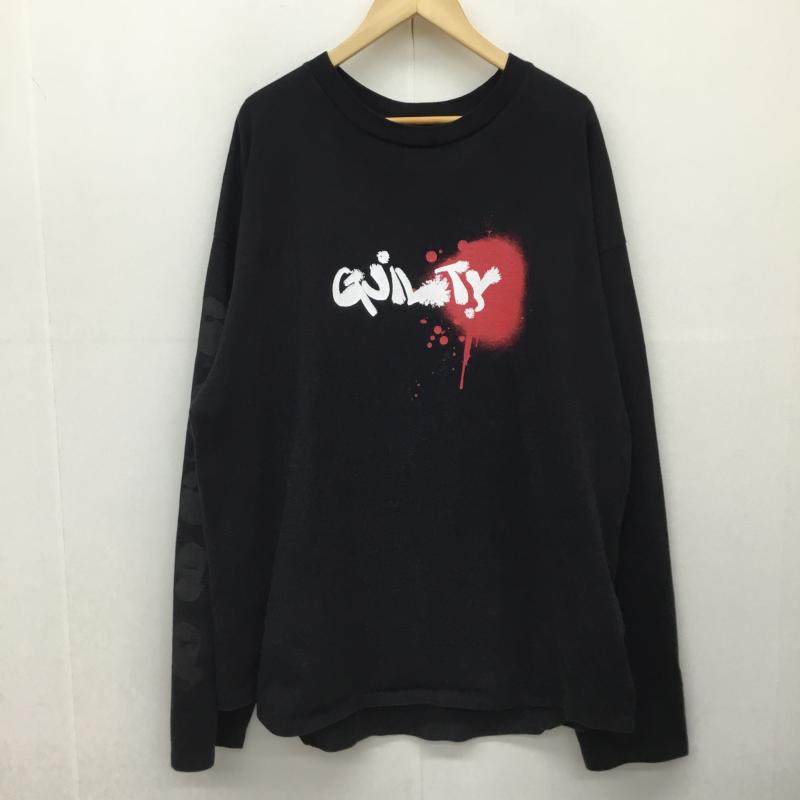 カタリスト CVTVLIST カットソー 長袖 1 ロゴ、文字 黒 / ブラック /  メンズ USED 古着 中古 10134379