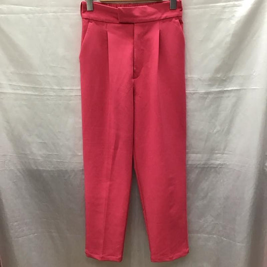 アズールバイマウジー AZUL BY MOUSSY パンツ スラックス 250GSB31-095C VENUS TAPERED PANTS S 無地 桃 / ピンク /  レディース USED 古着 中古 10115869