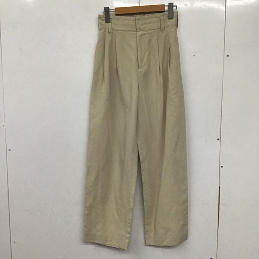 ビューティアンドユースユナイテッドアローズ BEAUTY&YOUTH UNITED ARROWS パンツ スラックス 1614-144-5979 S 無地 アイボリー / アイボリー /  レディース USED 古着 中古 10137286