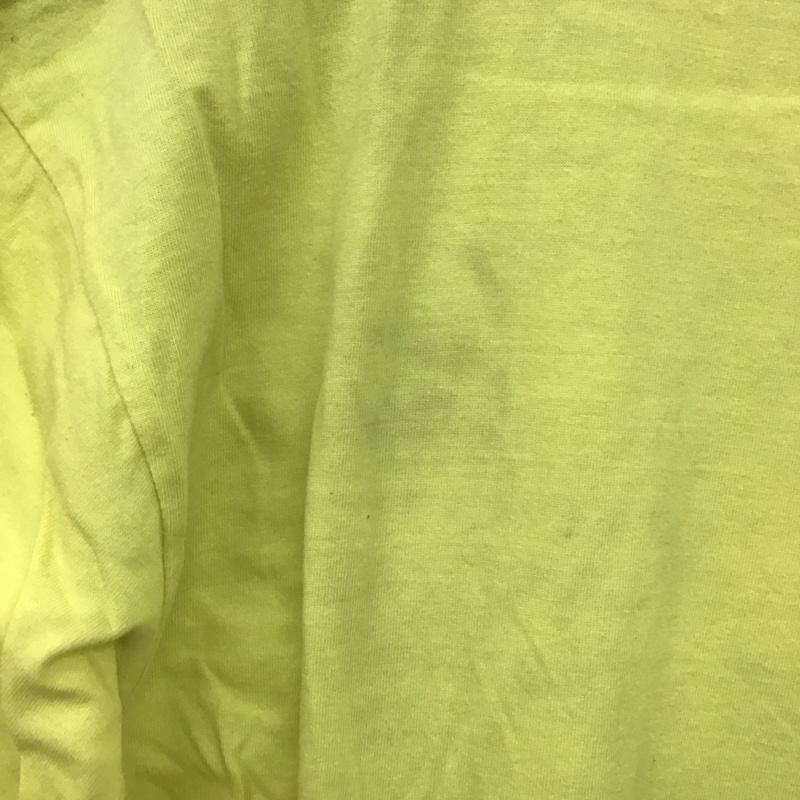 エロスティカ EROSTiKA Tシャツ 半袖 クルーネック XL プリント 黄 / イエロー /  メンズ USED 古着 中古 10123370