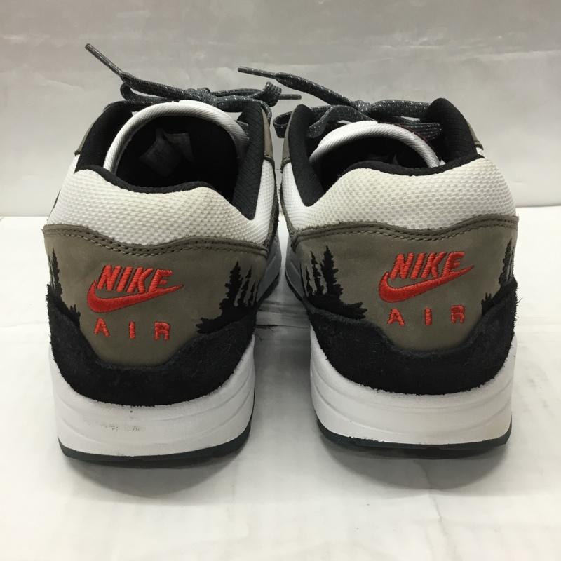 ナイキ NIKE スニーカー スニーカー FJ0698 100 AIR MAX 1 PRM 29cm 箱有 29.0cm ロゴ、文字 白 / ホワイト / X 黒 / ブラック / X 茶 / ブラウン /  メンズ USED 古着 中古 10109200