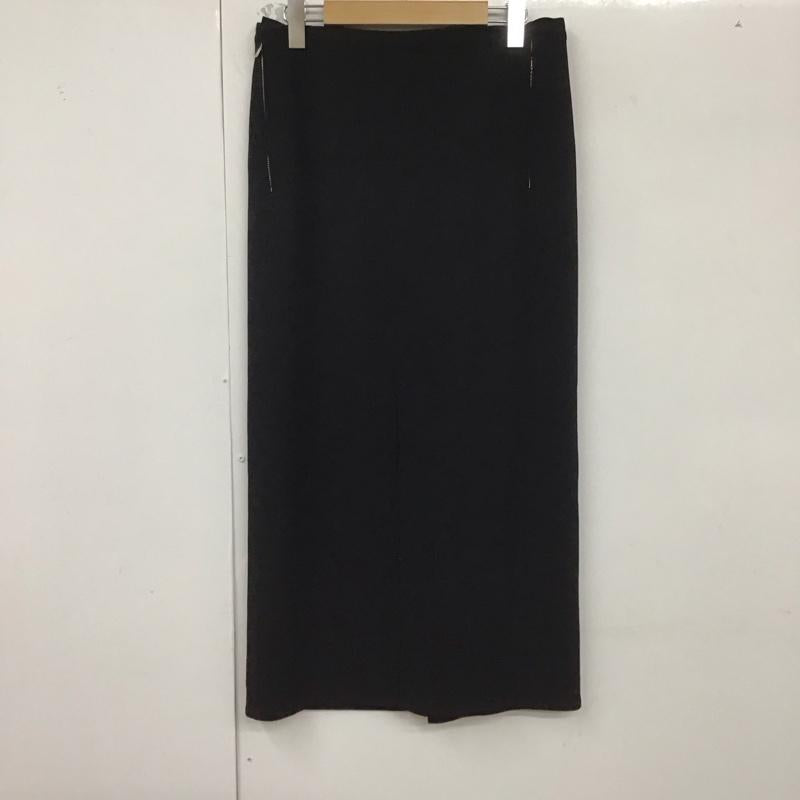 ヨウジヤマモト プリュス ノアール Yohji Yamamoto ＋Noir スカート ひざ丈スカート 3 無地 黒 / ブラック /  レディース USED 古着 中古 10129698