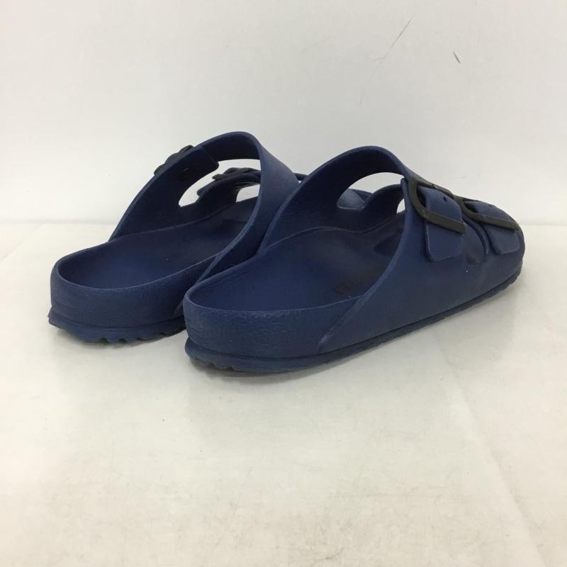 ビルケンシュトック BIRKENSTOCK サンダル サンダル EVA アリゾナ 26.5 26.5cm ロゴ、文字 紺 / ネイビー /  メンズ USED 古着 中古 10145607