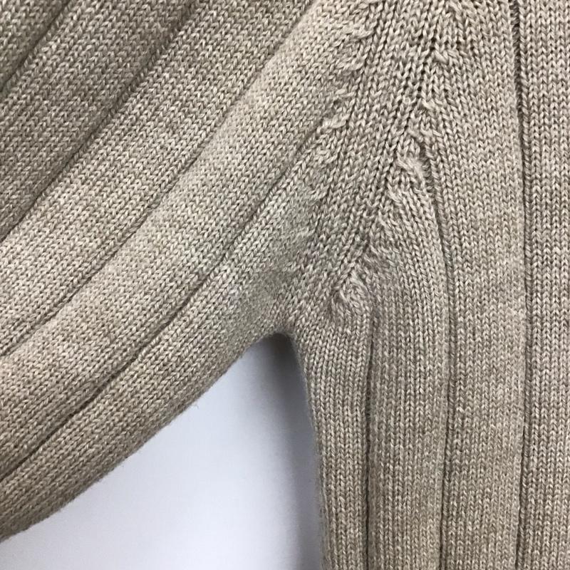 古着 USED カーディガン 長袖 ALPHA STUDIO 無地 ベージュ / ベージュ /  メンズ USED 古着 中古 10134871