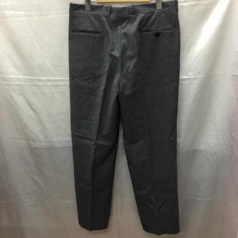 イウ゛サンローランリウ゛ゴーシュ YVESSAINTLAURENTRIVEGAUCHE パンツ スラックス スラックスパンツ ワイドパンツ カジュアルパンツ センタータックパンツ 80～90s 34 無地 灰 / グレー /  メンズ USED 古着 中古 10114839