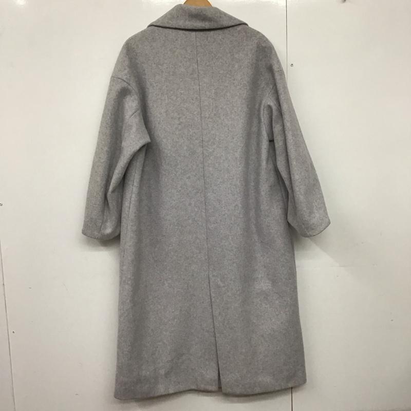 ザラ ZARA コート コート一般 長袖ロングコート アウター カジュアルジャケット S 無地 灰 / グレー /  レディース USED 古着 中古 10144311