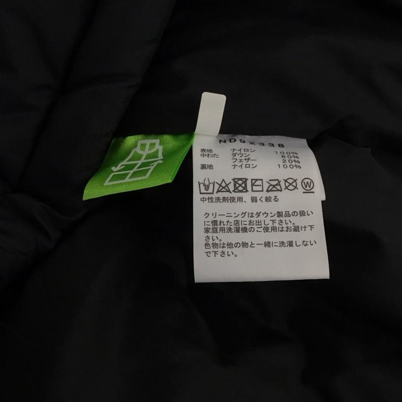 ザノースフェイス THE NORTH FACE ベスト ベスト nd92338 ヌプシベスト ジップアップベスト L ロゴ、文字 黒 / ブラック /  メンズ USED 古着 中古 10145318