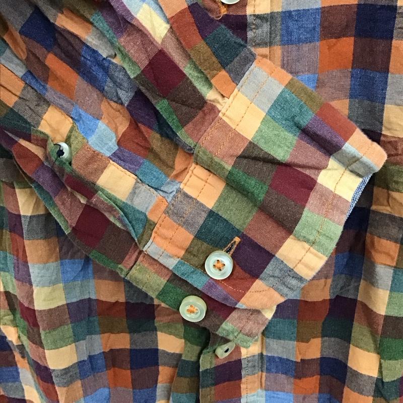 トミーヒルフィガー TOMMY HILFIGER シャツ、ブラウス 長袖 長袖シャツ カラーシャツ ポケットシャツ 長袖カットソー チェックシャツ XL チェック マルチカラー / マルチカラー /  メンズ USED 古着 中古 10118263