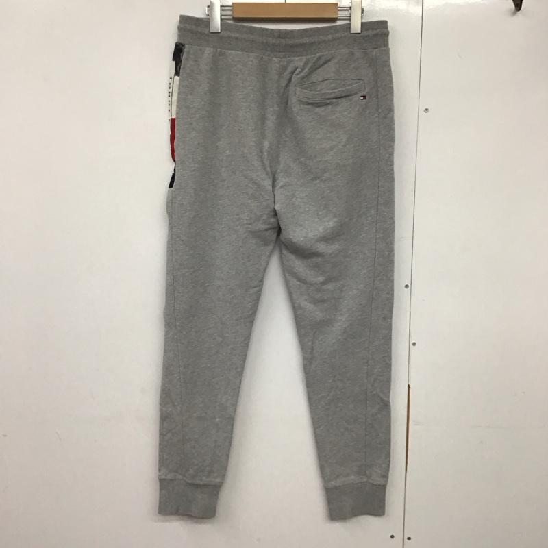 トミーヒルフィガー TOMMY HILFIGER パンツ ワークパンツ、ペインターパンツ スウェットパンツ ワイドパンツ カジュアルパンツ M ロゴ、文字 灰 / グレー /  メンズ USED 古着 中古 10141784
