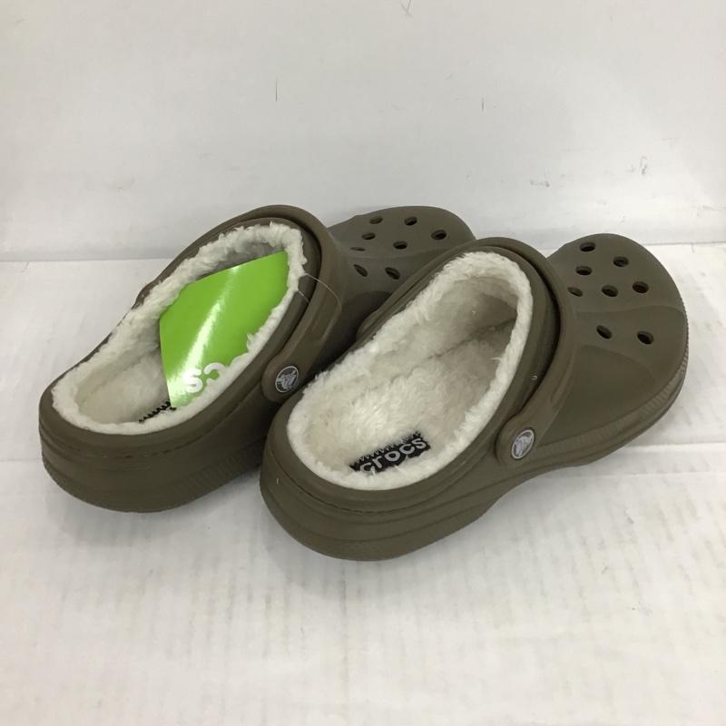 クロックス crocs サンダル サンダル 16244-28A Ralen lined Clog 27cm 27.0cm 無地 カーキ / カーキ /  メンズ USED 古着 中古 10141984