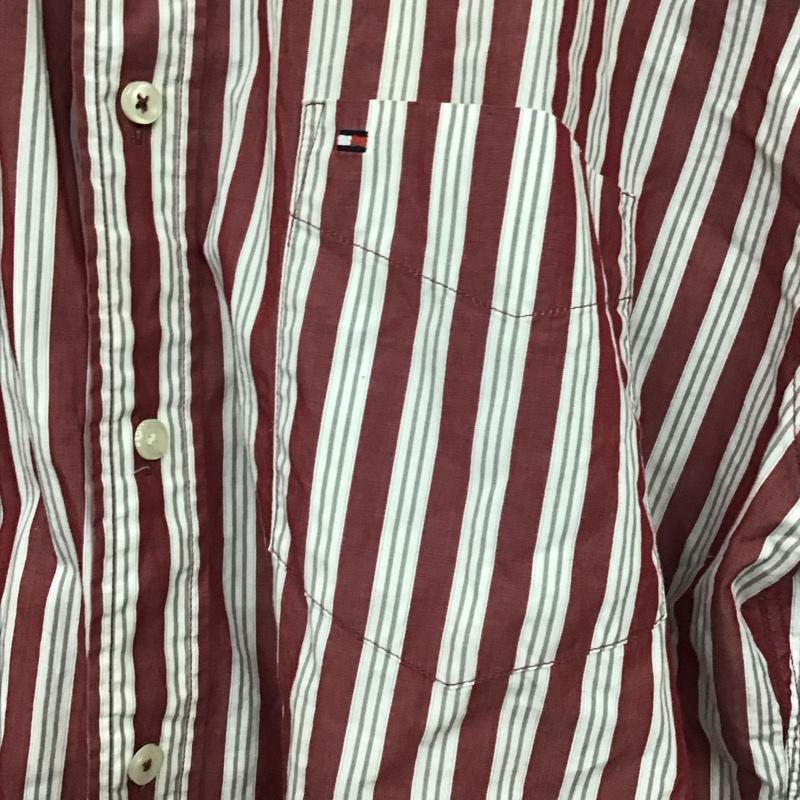 トミーヒルフィガー TOMMY HILFIGER シャツ、ブラウス 長袖 長袖シャツ ストライプシャツ カラーシャツ L ストライプ マルチカラー / マルチカラー /  メンズ USED 古着 中古 10130330