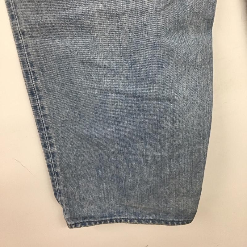 シオタ CIOTA パンツ デニム、ジーンズ nptm-11bg 33インチ 無地 水色 / ライトブルー /  メンズ USED 古着 中古 10144875