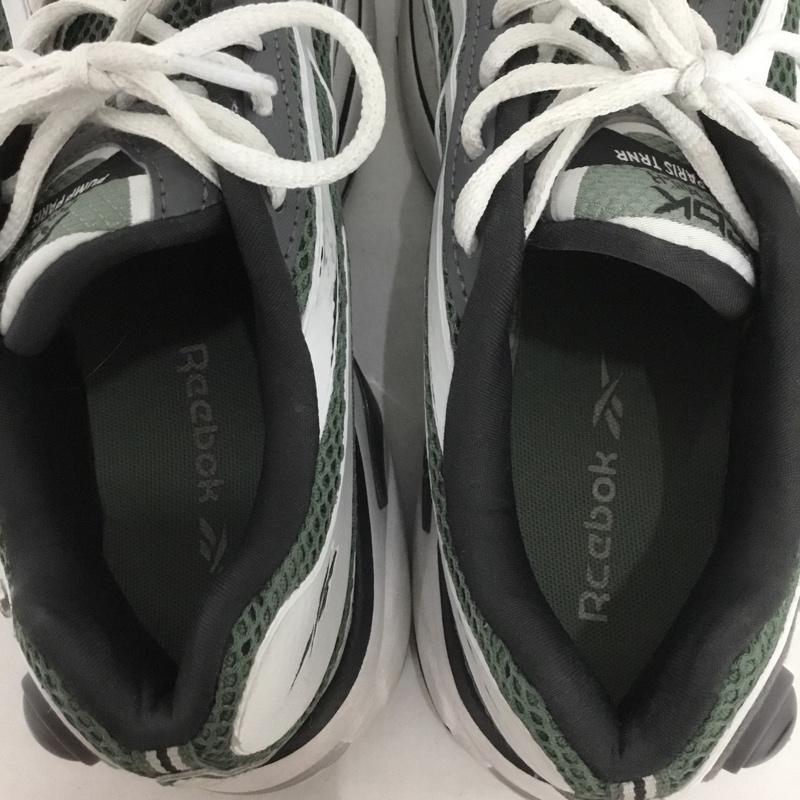 リーボック Reebok スニーカー スニーカー 100074441 PREMIER PUMP PARIS TRAINER 23.5cm 23.5cm ロゴ、文字 白 / ホワイト / X 緑 / グリーン / X 灰 / グレー /  レディース USED 古着 中古 10133608