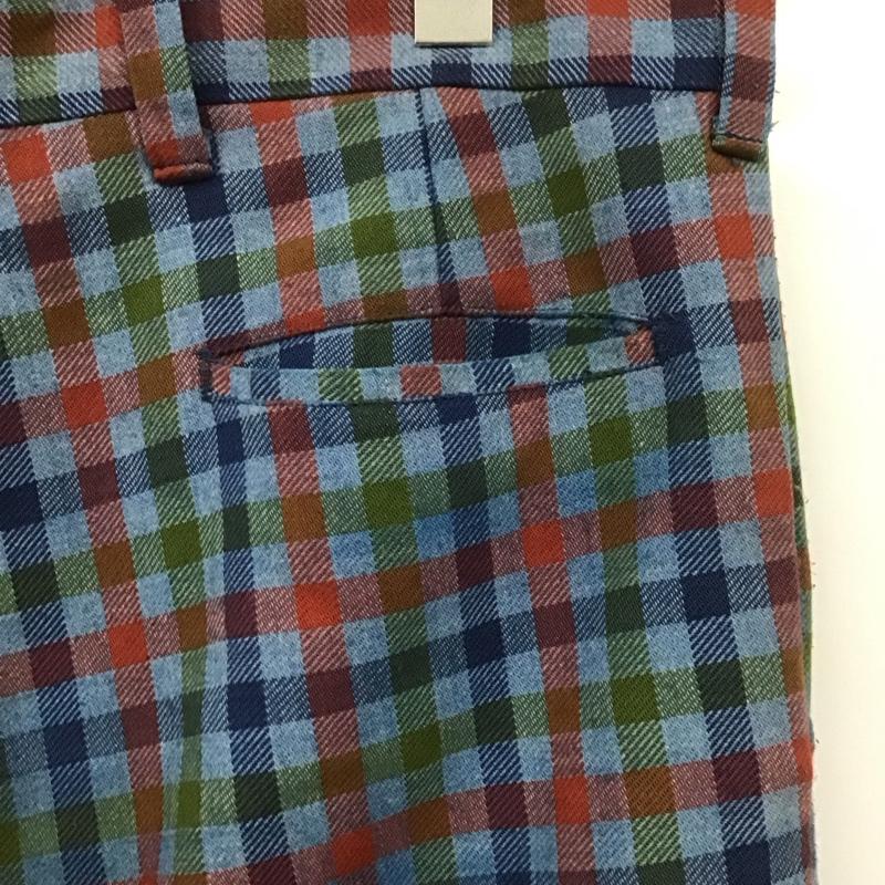 古着 USED パンツ スラックス MW チェック マルチカラー / マルチカラー /  メンズ USED 古着 中古 10106664