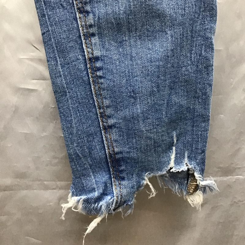ザラ ZARA パンツ デニム、ジーンズ 40 無地 水色 / ライトブルー /  レディース USED 古着 中古 10123436