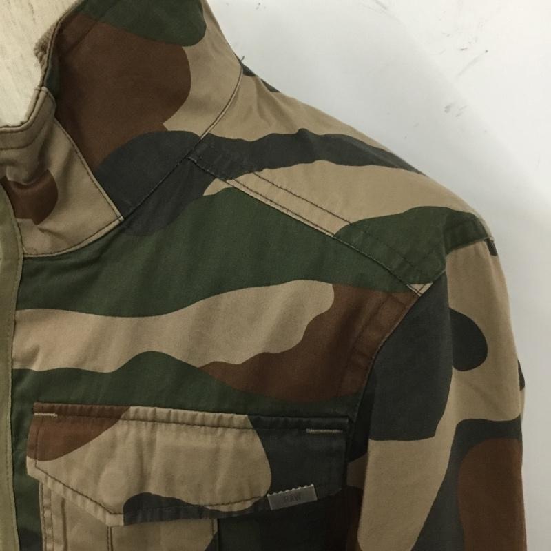 ジースターロゥ G-STAR RAW ジャケット、上着 ジャンパー、ブルゾン XS カモフラージュ柄・迷彩 マルチカラー / マルチカラー /  メンズ USED 古着 中古 10109967