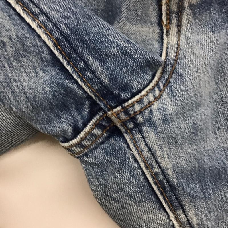 オシュコシュ OSHKOSH パンツ デニム、ジーンズ デニムパンツ ワイドパンツ カジュアルパンツ 32インチ 無地 インディゴ / インディゴ /  メンズ USED 古着 中古 10129274