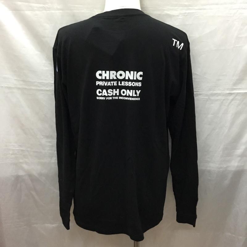 モンキータイム MONKEY TIME Tシャツ 長袖 8312-599-0974-0970 クルーネック プリント ロンT タグ付き L ロゴ、文字 黒 / ブラック /  メンズ USED 古着 中古 10121237
