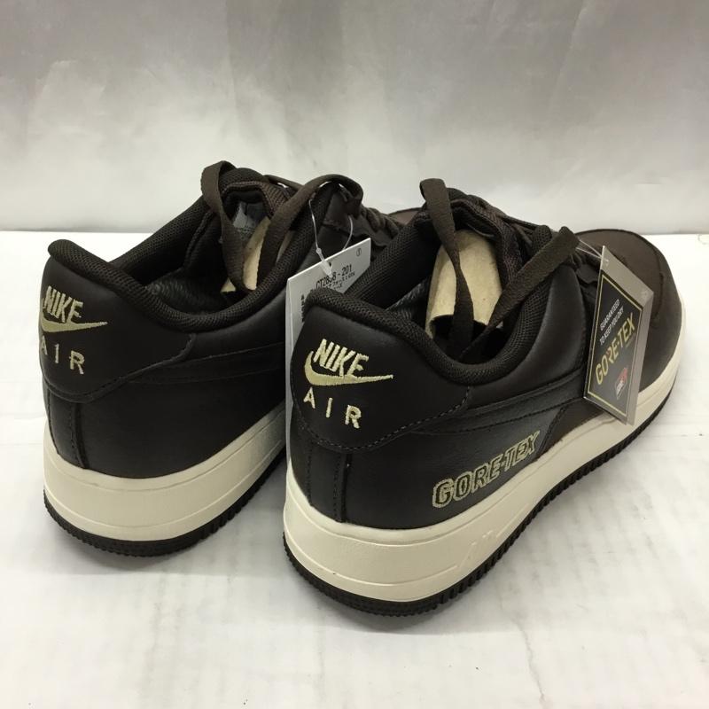 ナイキ NIKE スニーカー スニーカー CT2858 201 AIR FORCE 1 GTX GORE-TEX 27.5cm 箱有 27.5cm ロゴ、文字 ダークブラウン / ダークブラウン /  メンズ USED 古着 中古 10111976