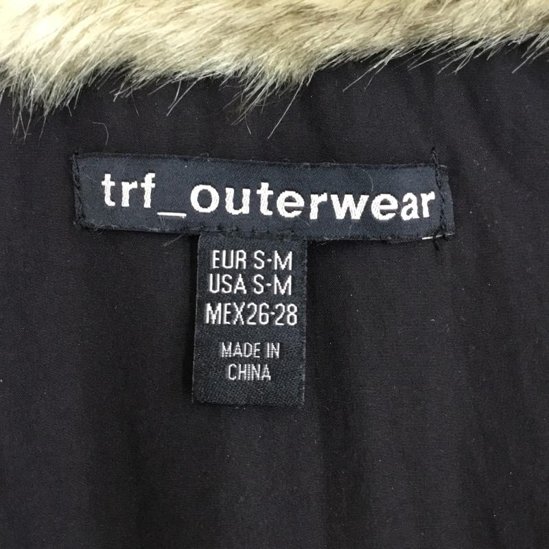 ザラティーアールエフ ZARA TRF ベスト ベスト ファーベスト M 無地 茶 / ブラウン /  レディース USED 古着 中古 10141086