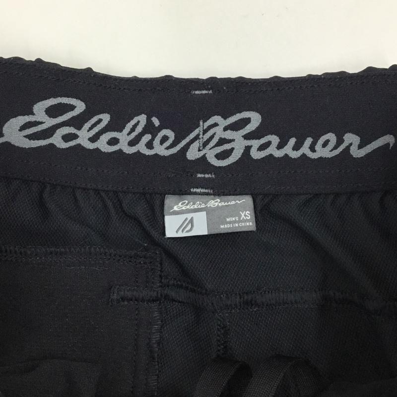 エディーバウアー Eddie Bauer ボトムス ボトムス スポーツウェア トレーニングパンツ ストレッチ XS ロゴ、文字 黒 / ブラック /  メンズ USED 古着 中古 10116088