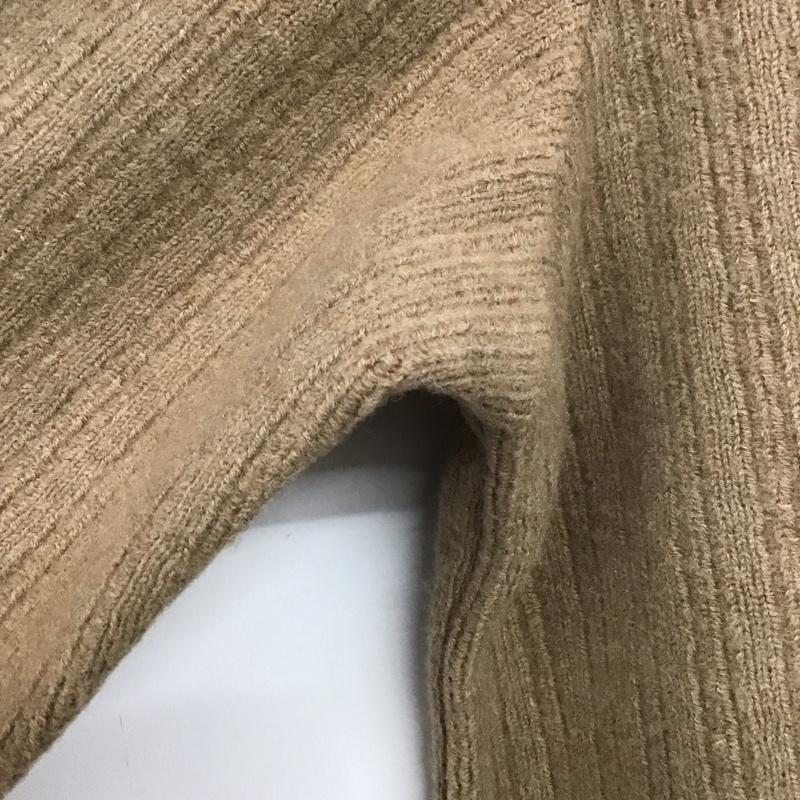 オスカー OSKER ワンピース ロングスカート 長袖ロングワンピース フレアスカート カラーシャツワンピース S 無地 茶 / ブラウン /  レディース USED 古着 中古 10138347