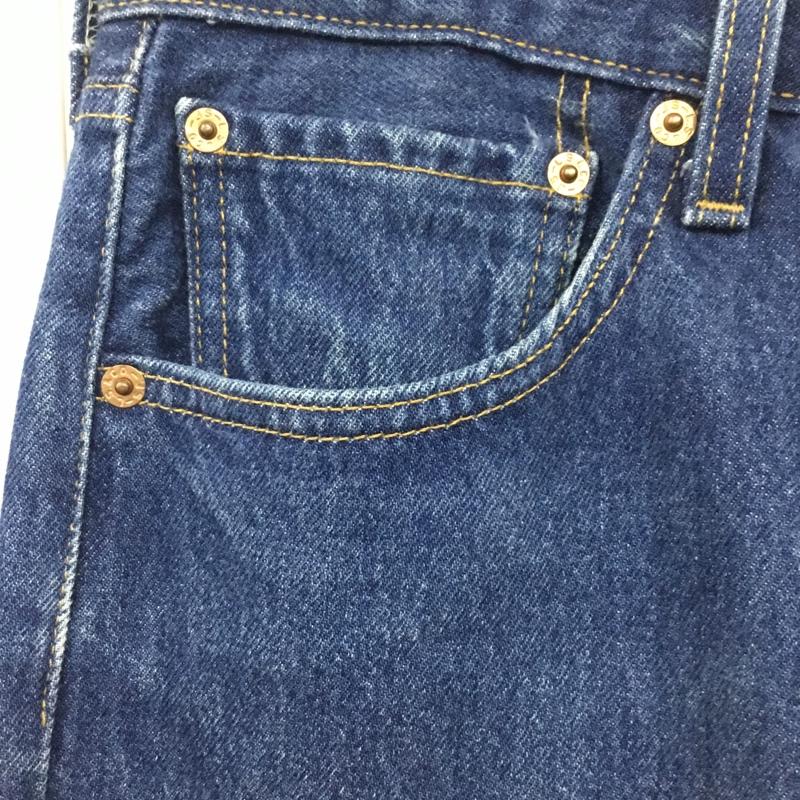 リーバイストラウスアンドコー Levi Strauss & co. パンツ デニム、ジーンズ デニムパンツ ストレートパンツ ワイドパンツ カジュアルパンツ 33インチ 無地 インディゴ / インディゴ /  メンズ USED 古着 中古 10115640