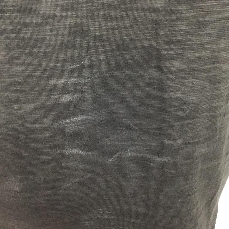 フランクリンマーシャル FRANKLIN&MARSHALL Tシャツ 半袖 TSMVA232S15 Ｖネック プリント XS ロゴ、文字 黒 / ブラック /  メンズ USED 古着 中古 10106935