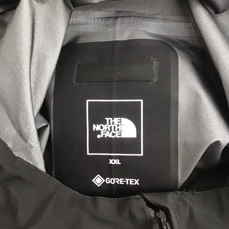 ザノースフェイス THE NORTH FACE ジャケット、上着 ジャンパー、ブルゾン np12201 クライムライトジャケット ジップアップジャケット ナイロンジャケット XXL ロゴ、文字 黒 / ブラック /  メンズ USED 古着 中古 10106704