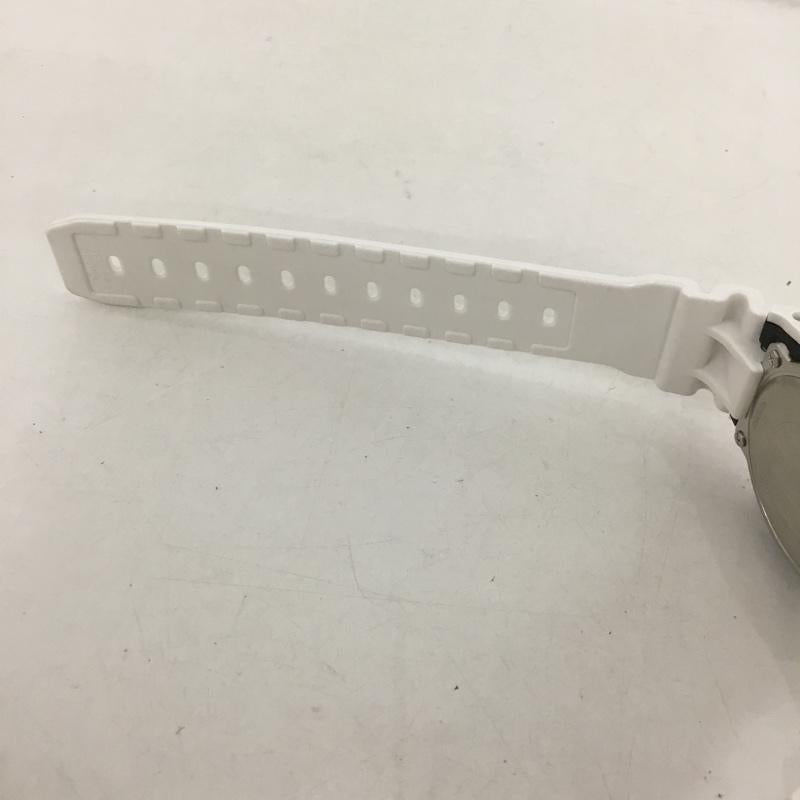 ジーショック G-SHOCK 腕時計 デジタル GWX-5600C スポーツ ソーラー電波 G-LIDE ロゴ、文字 白 / ホワイト /  メンズ USED 古着 中古 10144347