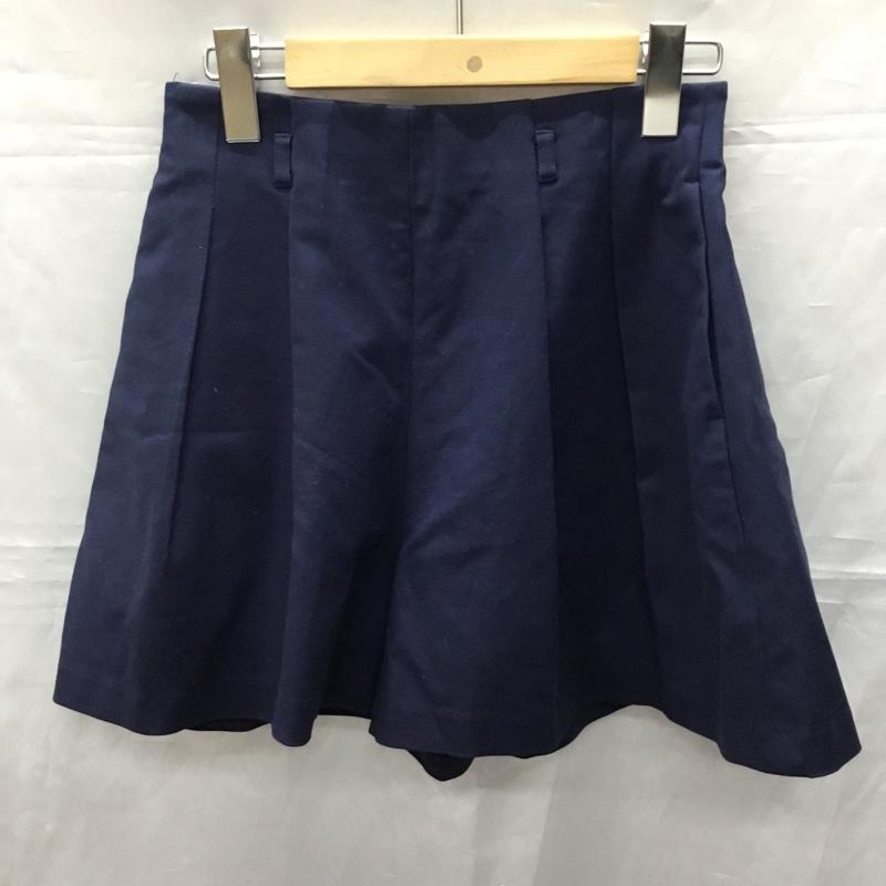 ダズリン dazzlin パンツ ショートパンツ キュロットスカート ショートパンツ ハーフパンツ S 無地 紺 / ネイビー /  レディース USED 古着 中古 10114255