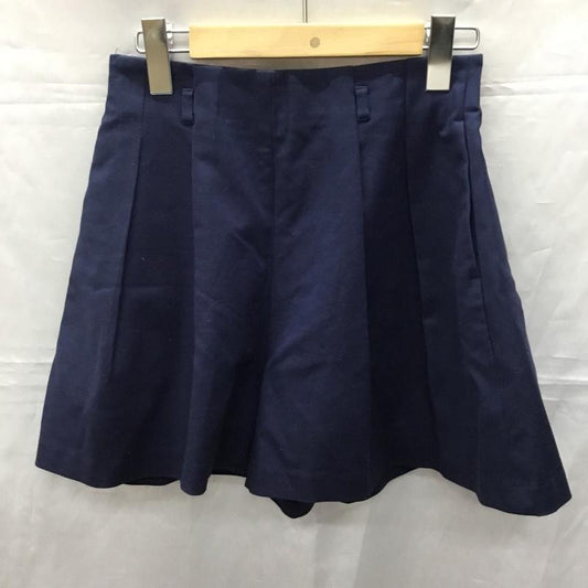 ダズリン dazzlin パンツ ショートパンツ キュロットスカート ショートパンツ ハーフパンツ S 無地 紺 / ネイビー /  レディース USED 古着 中古 10114255