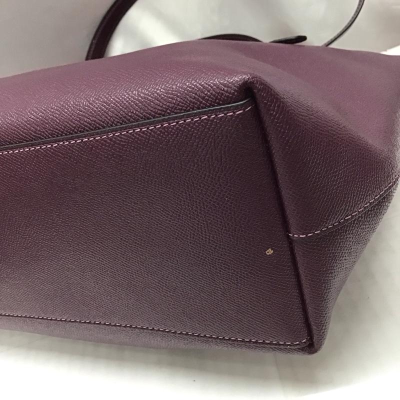 コーチ COACH トートバッグ トートバッグ 79608 ロゴ、文字 紫 / パープル /  レディース USED 古着 中古 10116275