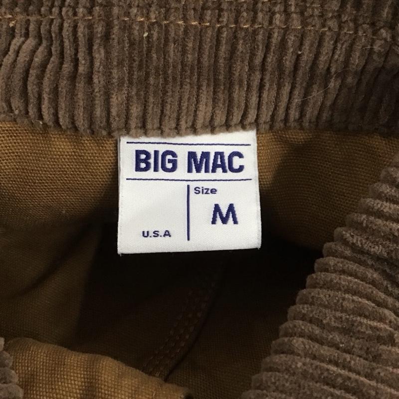 ビックマック BIGMAC ジャケット、上着 ジャケット、ブレザー カジュアルジャケット カラージャケット ポケットジャケット アウター M ロゴ、文字 茶 / ブラウン /  メンズ USED 古着 中古 10122963