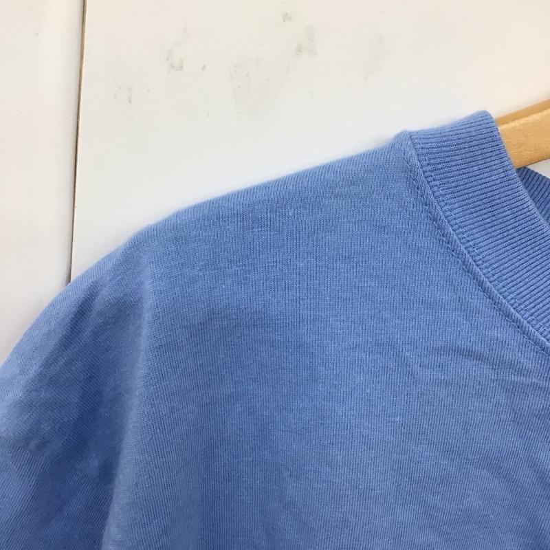 エロスティカ EROSTiKA Tシャツ 半袖 半袖カットソー プリントTシャツ クルーネックカットソー XL プリント 青 / ブルー /  メンズ USED 古着 中古 10134624