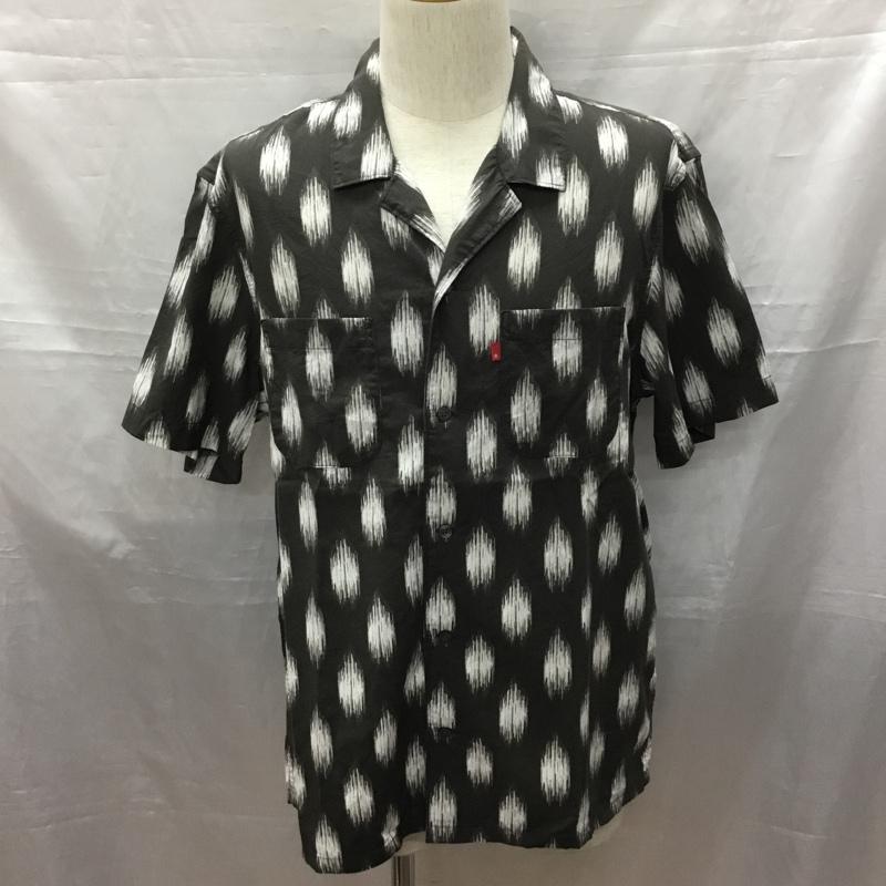 リーバイス Levi s シャツ、ブラウス 半袖 半袖シャツ カラーシャツ 半袖カットソー 総柄シャツ M プリント マルチカラー / マルチカラー /  メンズ USED 古着 中古 10116684