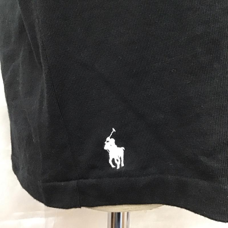 ポロバイラルフローレン Polo by RALPH LAUREN Tシャツ 半袖 M 無地 黒 / ブラック /  メンズ USED 古着 中古 10111255