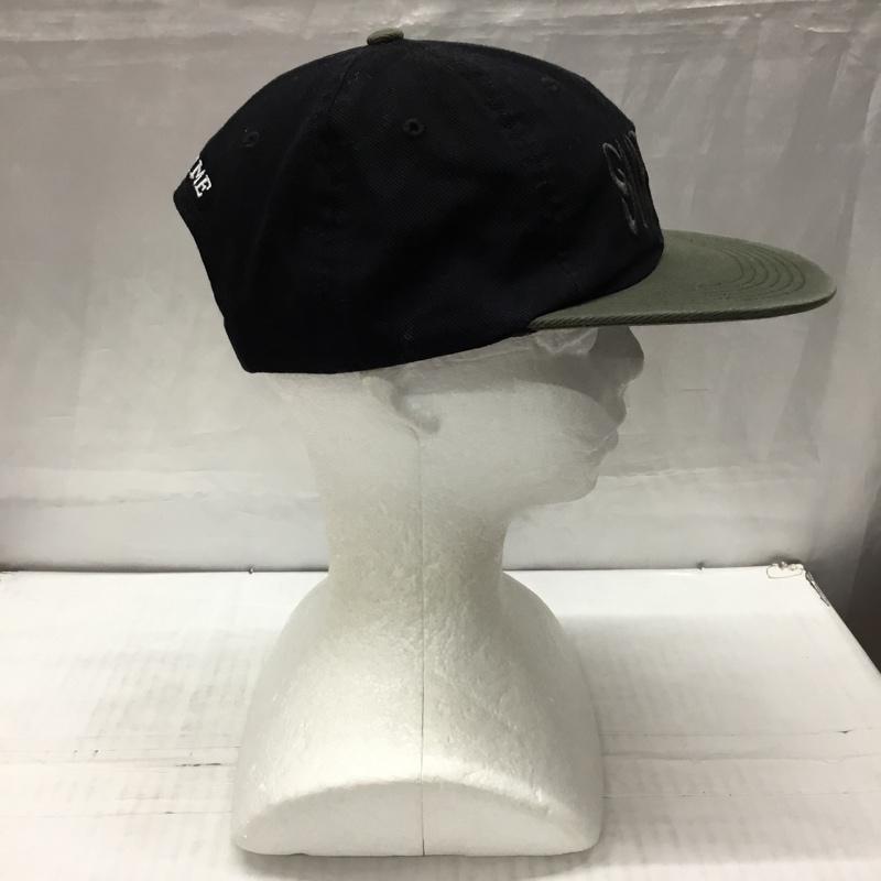 シュプリーム Supreme 帽子 キャップ Shaol in 6Panel 18AW ロゴ、文字 黒 / ブラック / X カーキ / カーキ /  メンズ USED 古着 中古 10114737