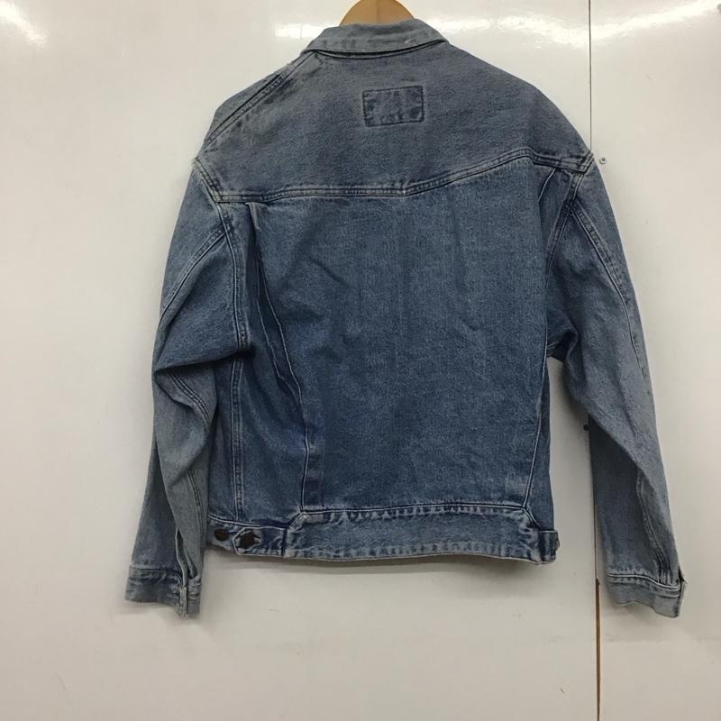 カルバン・クライン Calvin Klein ジャケット、上着 ジャケット、ブレザー デニムジャケット Gジャン アウター カジュアルジャケット M 無地 インディゴ / インディゴ /  メンズ USED 古着 中古 10141811