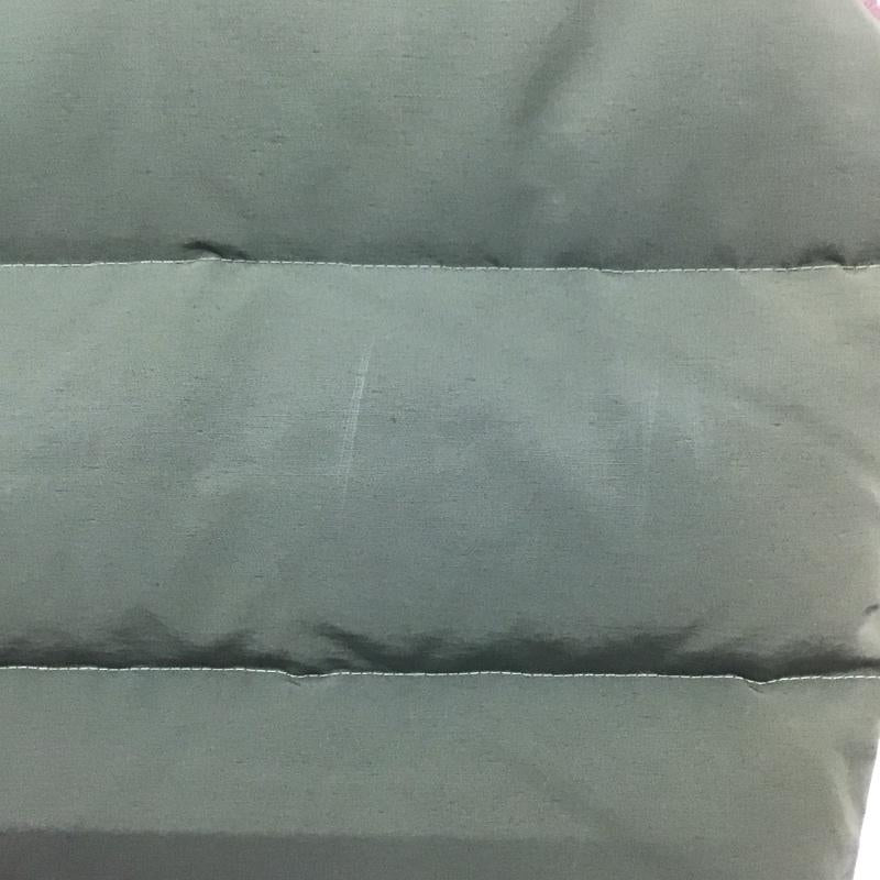 フラットヘッド The Flat Head ベスト ベスト ダウンベスト ノースリーブ 前ボタン アウター 40 無地 カーキ / カーキ /  メンズ USED 古着 中古 10141813