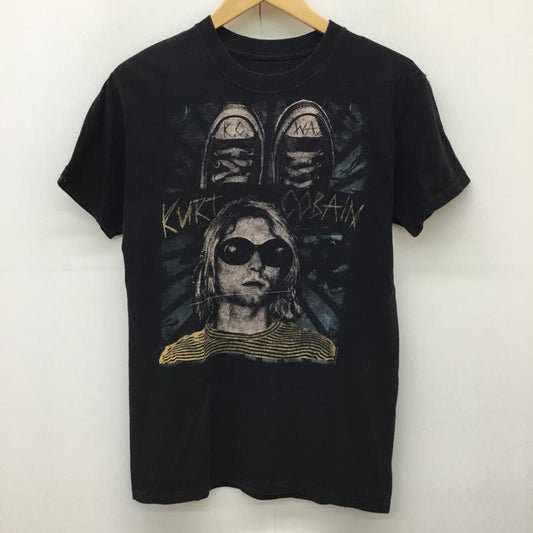 ＵＳフルギ US古着 Tシャツ 半袖 Kurt Cobain S プリント 黒 / ブラック /  メンズ USED 古着 中古 10139431