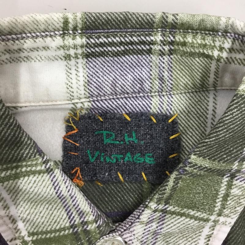 ロンハーマン Ron Herman シャツ、ブラウス 長袖 長袖シャツ カラーシャツ ポケットシャツ 長袖カットソー チェックシャツ S チェック マルチカラー / マルチカラー /  メンズ USED 古着 中古 10117545