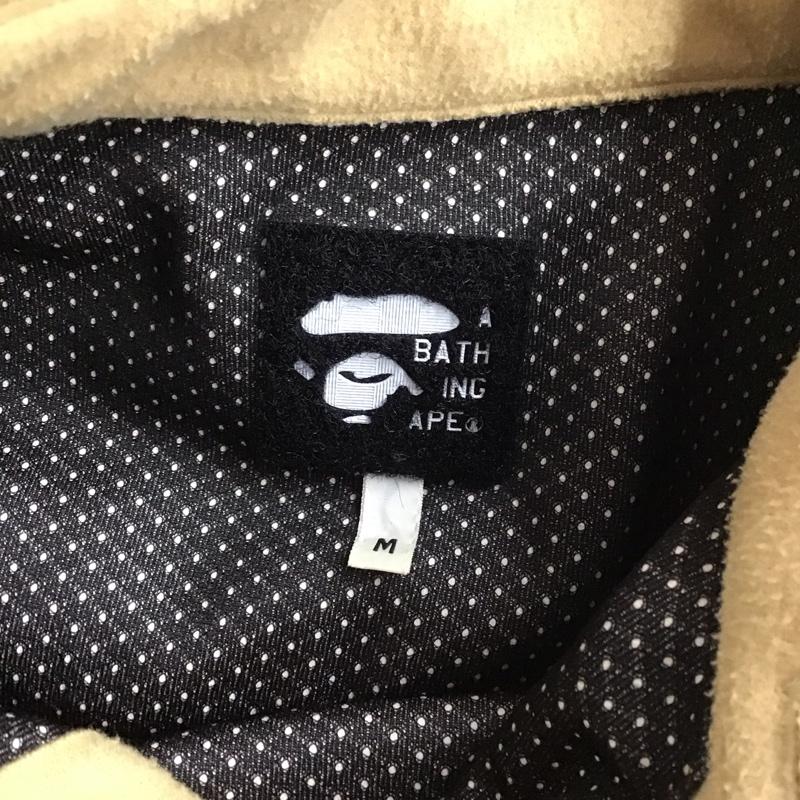 アベイシングエイプ A BATHING APE シャツ、ブラウス 半袖 M 無地 ベージュ / ベージュ /  メンズ USED 古着 中古 10121841