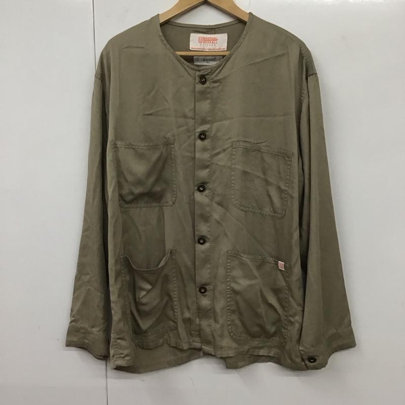 ユニバーサルオーバーオール UNIVERSAL OVERALL ジャケット、上着 ジャケット、ブレザー U22134225BM カバーオール M 無地 ベージュ / ベージュ /  メンズ USED 古着 中古 10131065
