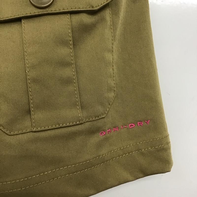 コロンビア Columbia パンツ ショートパンツ アウトドア M ロゴ、文字 ベージュ / ベージュ /  レディース USED 古着 中古 10146374