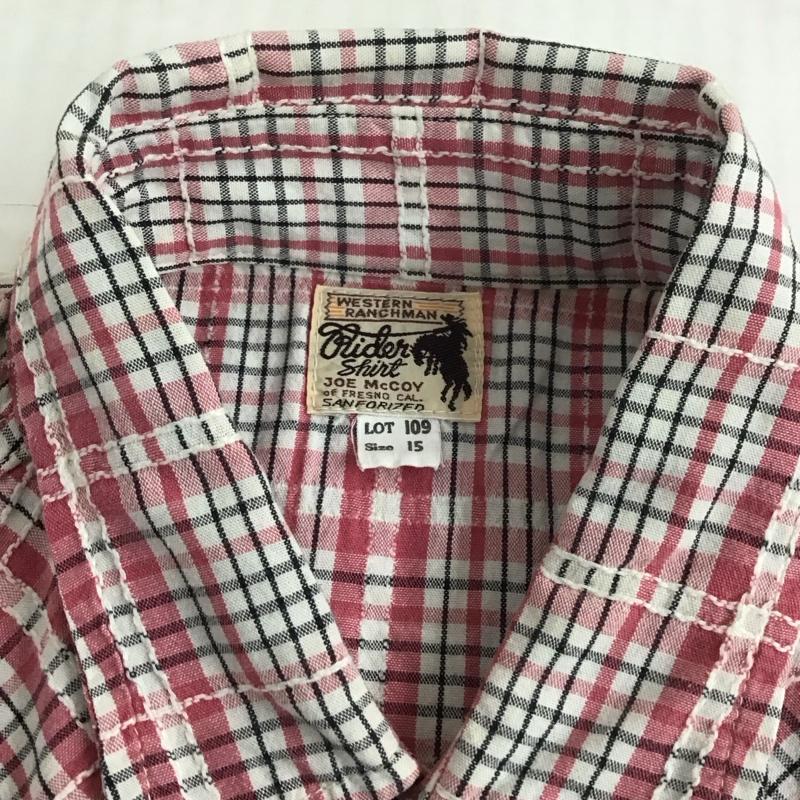 ジョーマッコイ JOE McCOY シャツ、ブラウス 半袖 半袖シャツ カラーシャツ 半袖カットソー チェックシャツ チェック マルチカラー / マルチカラー /  メンズ USED 古着 中古 10113104