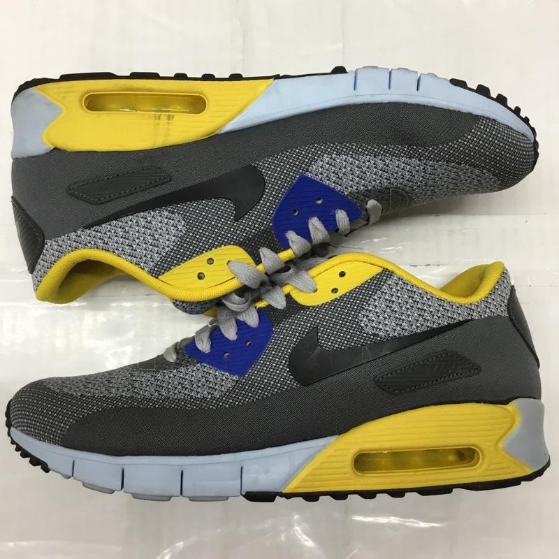 ナイキ NIKE スニーカー スニーカー 667636-001 Air Max 90 JCRD City QS 28.5cm 28.5cm ロゴ、文字 ダークグレー / ダークグレー / X 水色 / ライトブルー / X 黄 / イエロー /  メンズ USED 古着 中古 10112860