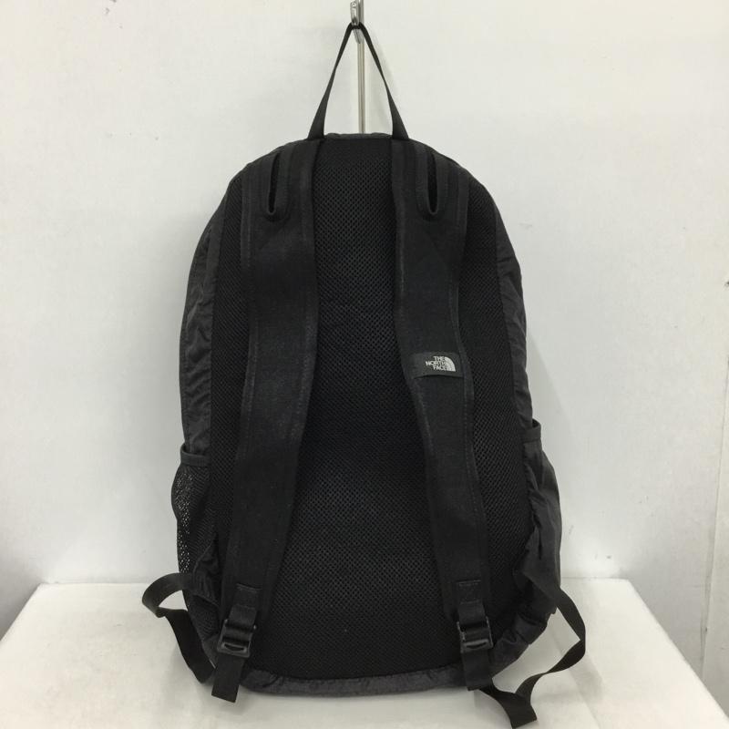 ザノースフェイス THE NORTH FACE リュックサック、デイパック リュックサック、デイバッグ NM81409 FLYWEIGHT RECON ポケッタブル 折りたたみ ロゴ、文字 黒 / ブラック /  メンズ USED 古着 中古 10147148